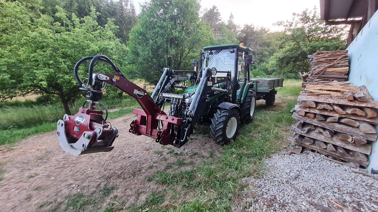 Rascher Bagger- & Forstbetrieb im Einsatz